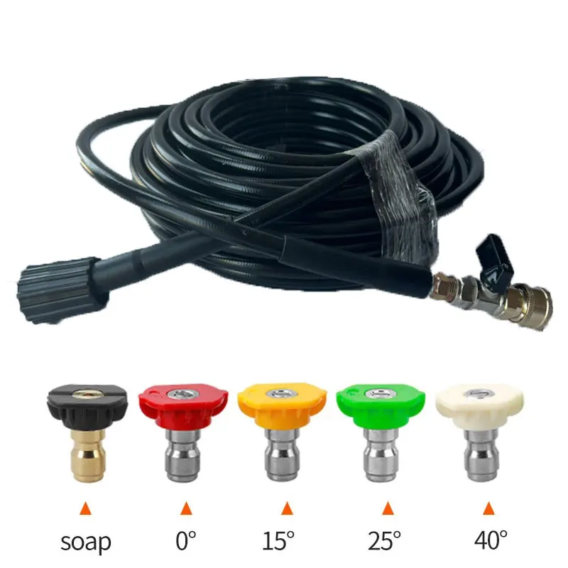 Pressure Washer Foam Gun - 15M/50Ft High Pressure Washer Hose Machine