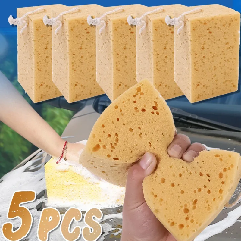 Detailing Brush Set - Car Washing Sponge Large Honeycomb Sponges