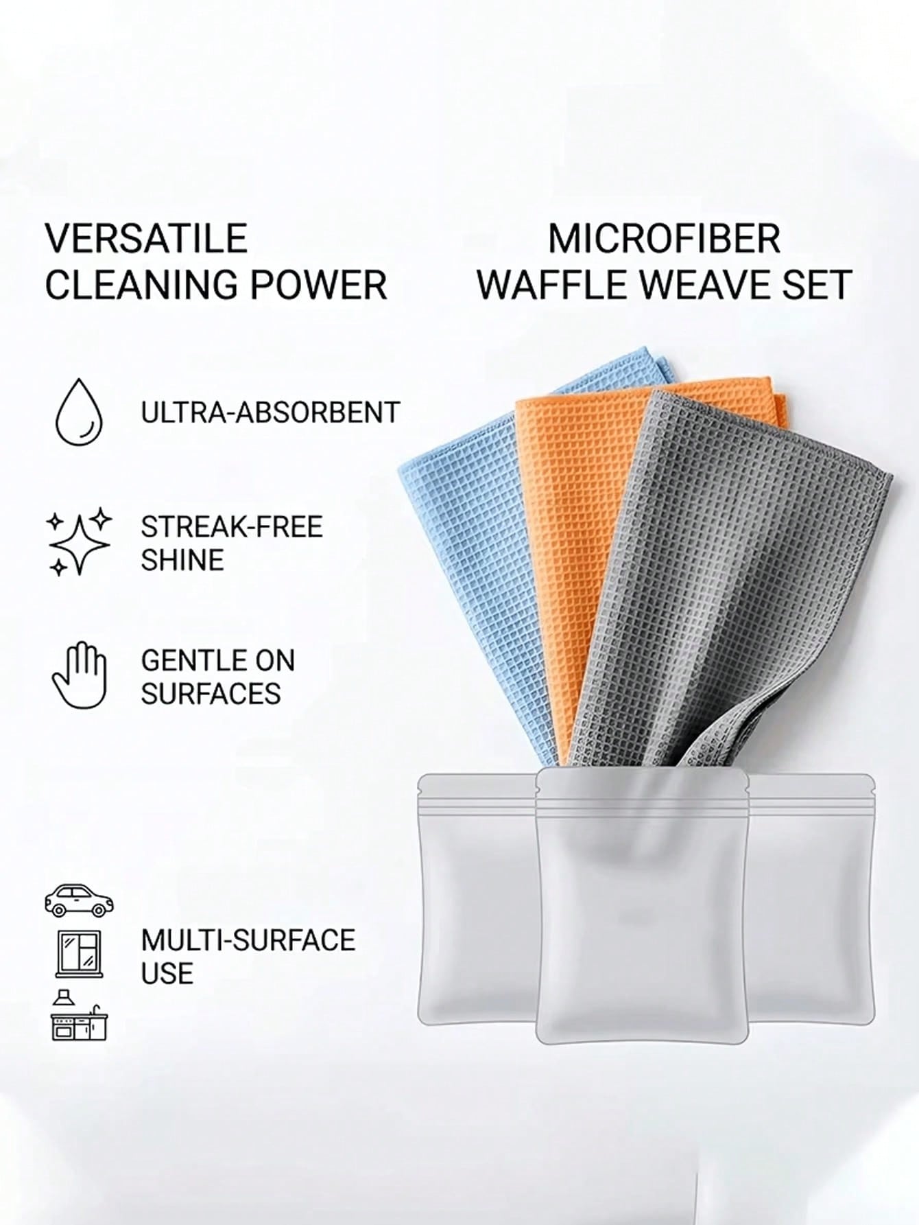 40x40cm Microfiber Suede Car G - Microfiber Towel Detailing recension och pris