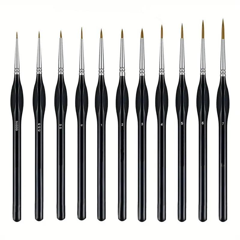 【B】Professional Miniature Pain - Detailing Brush Set recension och pris