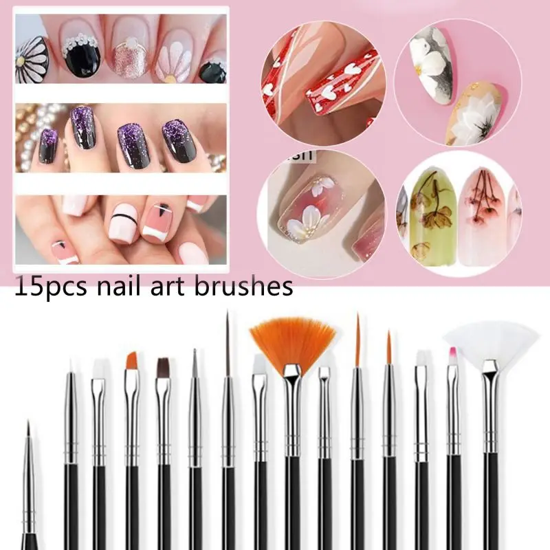 15pcs Fine Detail Paint Brush  - Detailing Brush Set recension och pris