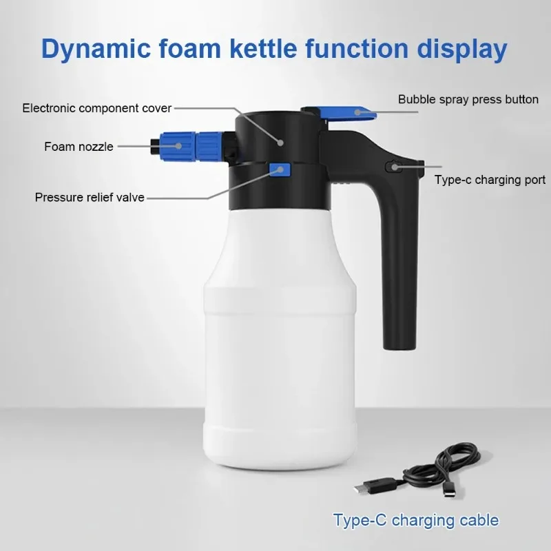 Electric Foam Spray Car Wash G - Pressure Washer Foam Gun recension och pris