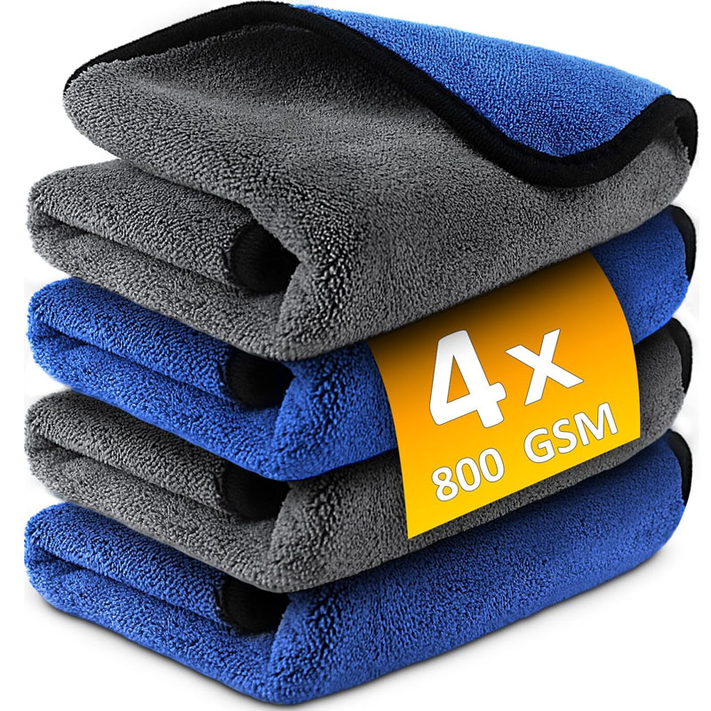1-4pcs Soft Microfiber Car Was - Microfiber Towel Detailing recension och pris
