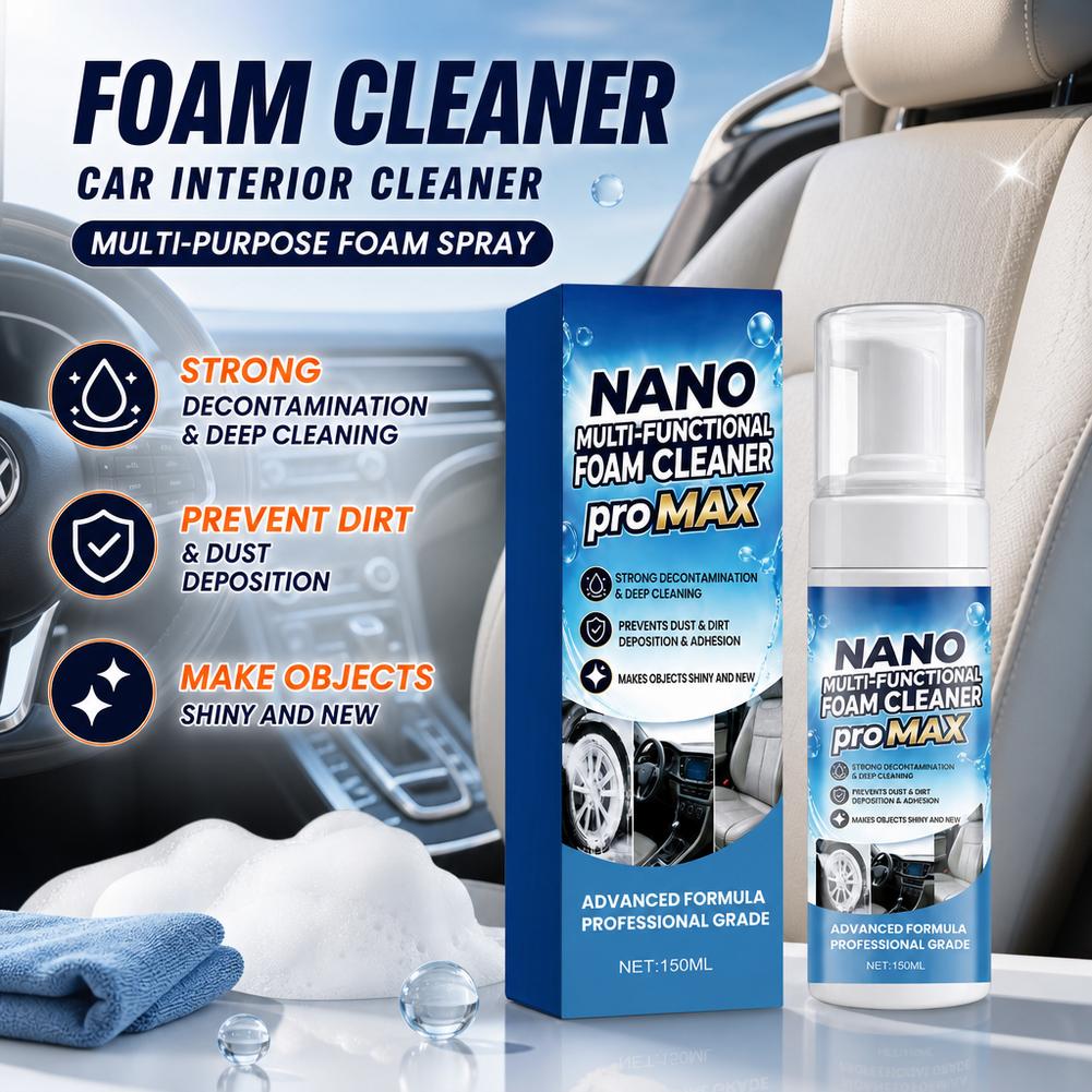 Foam Cleaner Cleaning Stubborn - Odor Eliminator Car recension och pris