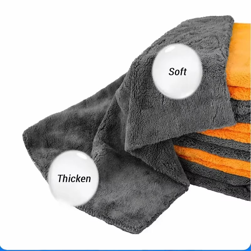 New 1/2/6/9 Packs 300GSM Car T - Microfiber Towel Detailing recension och pris