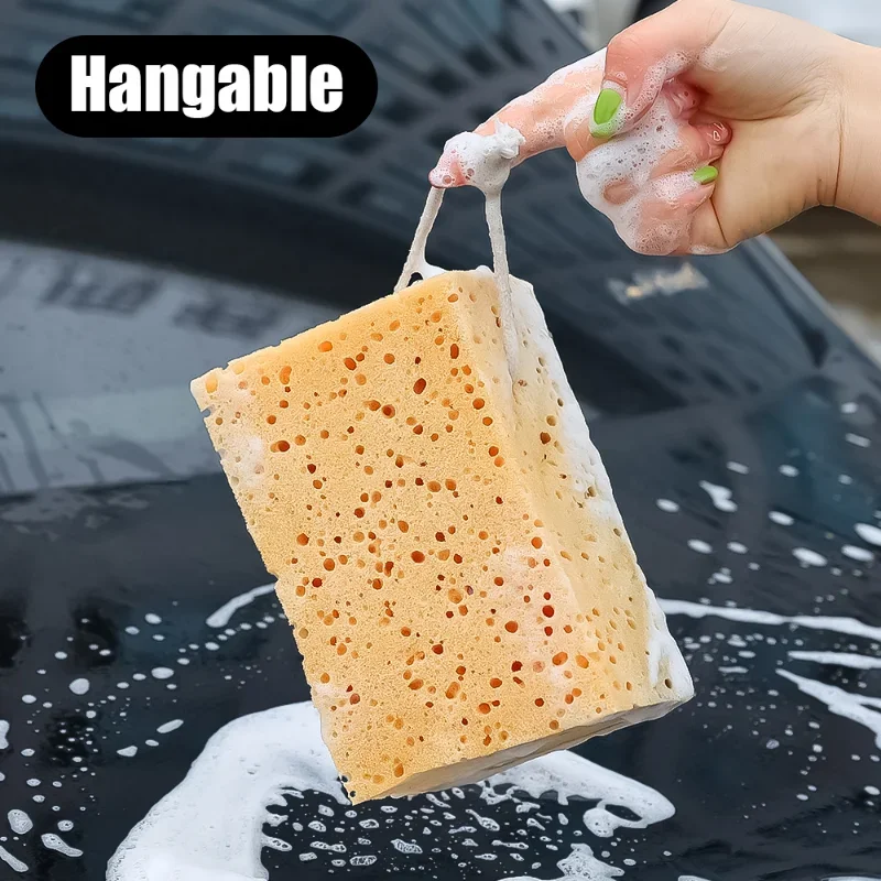 Car Washing Sponge Large Honey - Detailing Brush Set recension och pris