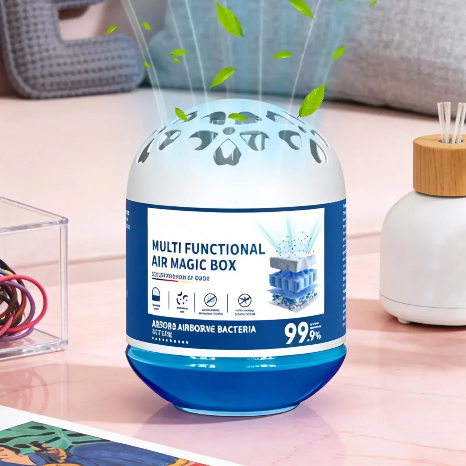 1/2/4PC Natural Air Purifying  - Odor Eliminator Car recension och pris