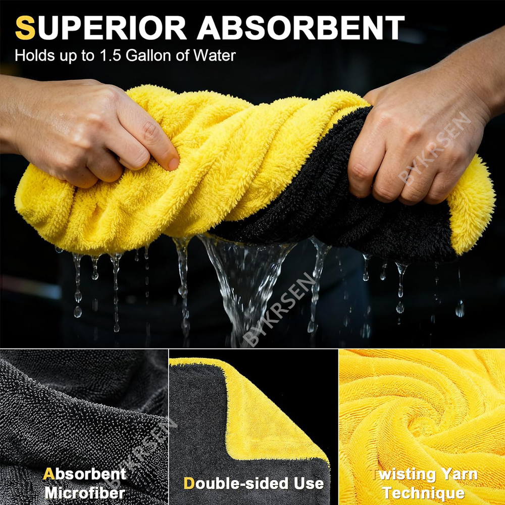 1800GSM Oversized Microfiber C - Microfiber Towel Detailing recension och pris